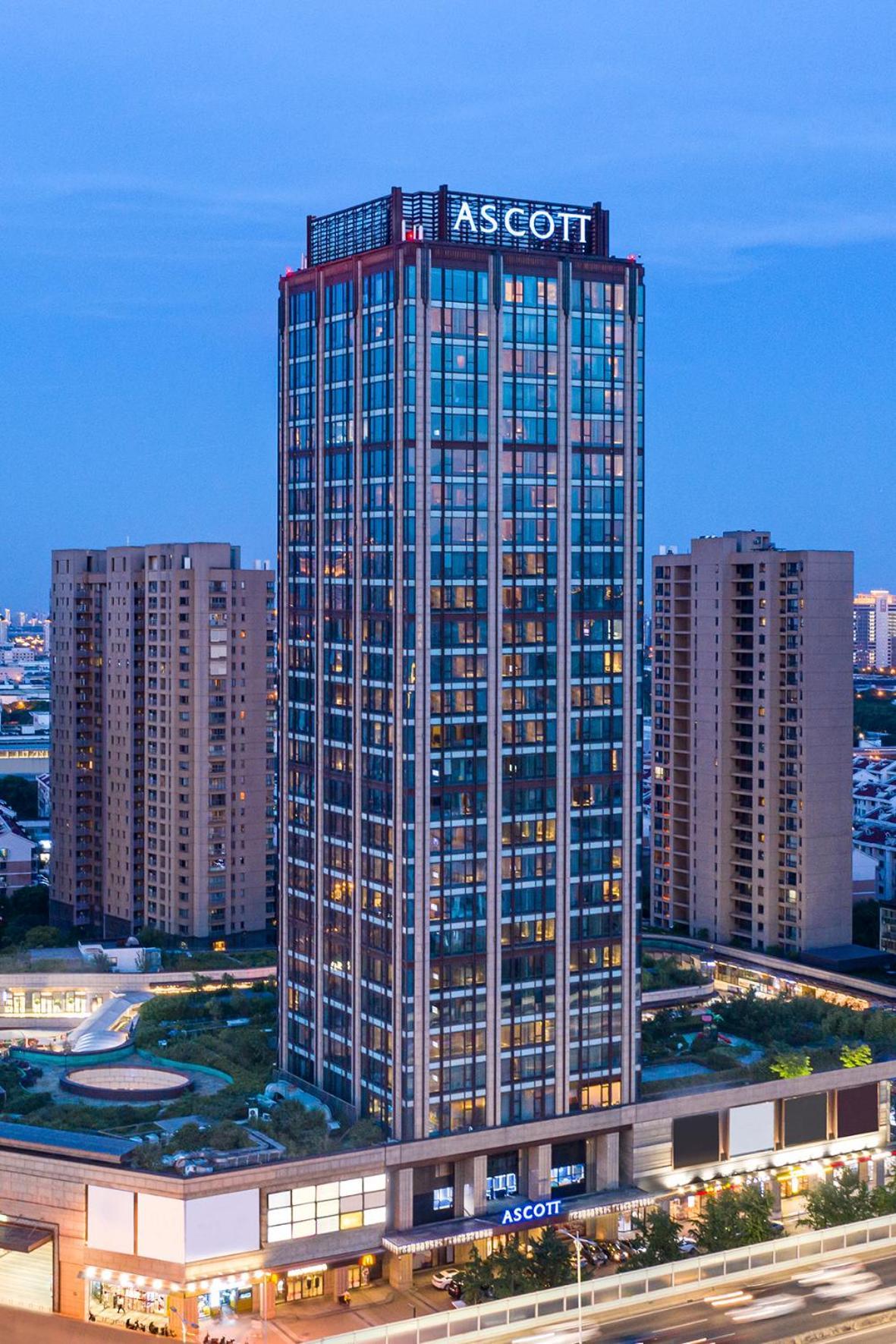 Apartamento Ascott Midtown Suzhou Suzhou  Exterior foto